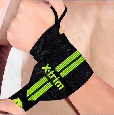 

Xtrim DURAFIT WRIST WRAP Wrist Support (, GREEN LINE, Black