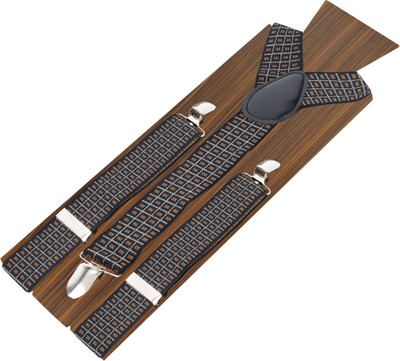

Peluche Y- Back Suspenders for Men, Boys(Black, Brown, White)