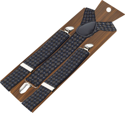 

Peluche Y- Back Suspenders for Men, Boys(Black, Blue, Beige)