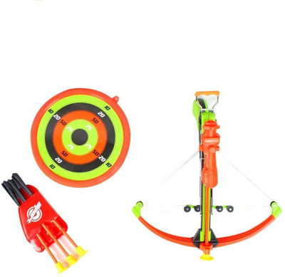 

Toyswala Real Shooting Crossbow Set(Multicolor)