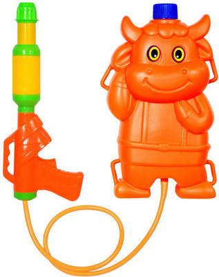 Majik Pichkari with Water Tank For Boys And Girls(Orange)