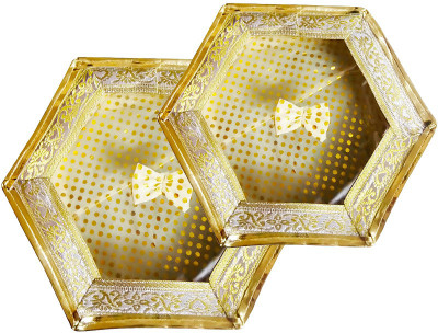 

RK Brands Designer Brocade Set of 2 Travel Multipurpose Kit(Gold)