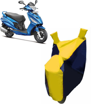 Auto Age Two Wheeler Cover for Hero(Maestro, Yellow)