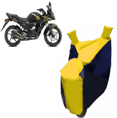 Auto Age Two Wheeler Cover for Yamaha(Fazer, Yellow)