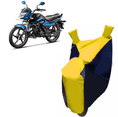 Autocraft Two Wheeler Cover for Hero(Splendor I Smart, Yellow)