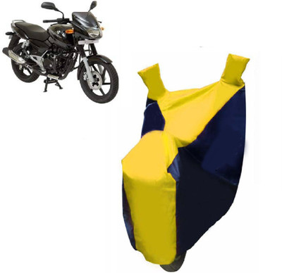 Auto Age Two Wheeler Cover for Bajaj(Pulsar 180 DTS-i, Yellow)