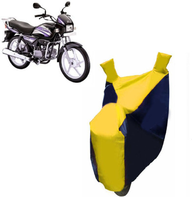 Auto Age Two Wheeler Cover for Hero(Splendor Plus, Yellow)