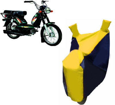 Autocraft Two Wheeler Cover for TVS(Heavy Duty Super XL, Yellow)