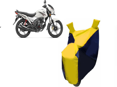 Autocraft Two Wheeler Cover for Honda(CB Shine, Yellow)