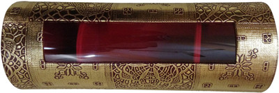 

Haryana Craft 4 Partition Golden Color ( Makri) In D-Shape Desing Size : 30*10 High quality Bangle's Box With 4 partition, Golden Multi Color ( Makri) With New D-Shape Desing, Size : 30*10, Magnatec Buttons So Can Be Open And Close Easy Vanity Box(Golden)