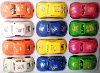 

P17 collection Racer Car - Set of 12(Multicolor)