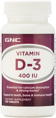 

GNC Vitamin D-3 400(100 No)
