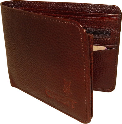 

Orbit Men Brown Genuine Leather Wallet(9 Card Slots)