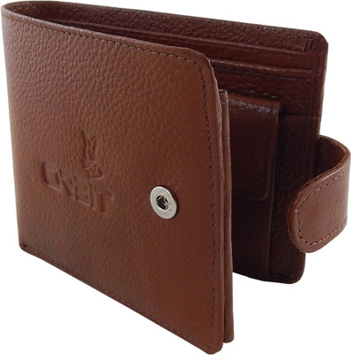 

Orbit Men Tan Genuine Leather Wallet(7 Card Slots)