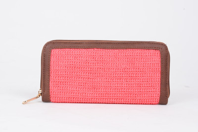 

Wabasta Women Casual Pink, Brown Artificial Leather Wallet(6 Card Slots), Neon pink