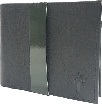 

Sapiens Men Black Genuine Leather Wallet(3 Card Slots)