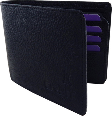 

Orbit Men Black Genuine Leather Wallet(11 Card Slots)