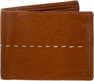 

Laurels Men Tan Artificial Leather Wallet(3 Card Slots)