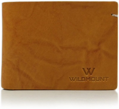 

Wildmount Men Tan Genuine Leather Wallet(3 Card Slots)