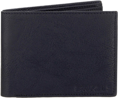 

Laurels Men Black Artificial Leather Wallet(6 Card Slots)