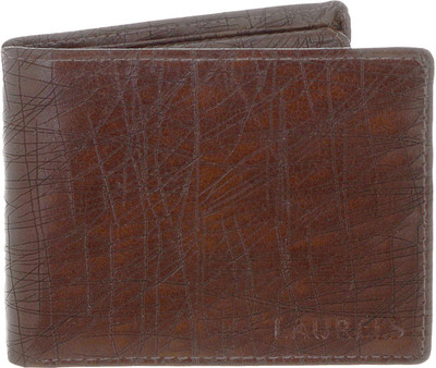

Laurels Men Brown Artificial Leather Wallet(6 Card Slots)