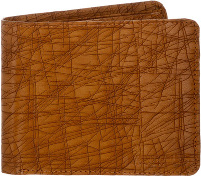 

Laurels Men Tan Artificial Leather Wallet(6 Card Slots)