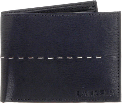 

Laurels Men Black Artificial Leather Wallet(3 Card Slots)
