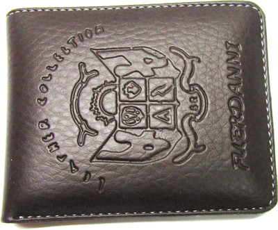 

Poland Boys Black Artificial Leather Wallet(3 Card Slots), Brown