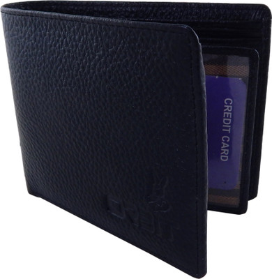 

Orbit Men Black Genuine Leather Wallet(7 Card Slots)