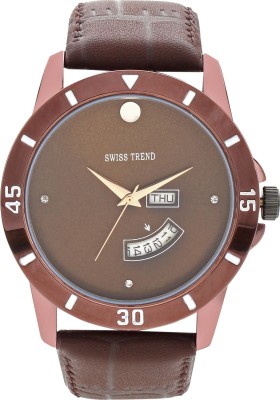 Swiss Trend ST2291 Exclusive Day A Date Watch  - For Men   Watches  (Swiss Trend)