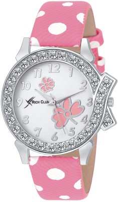 Rich Club RC-2282 Pink Diamond Studded Watch  - For Girls   Watches  (Rich Club)