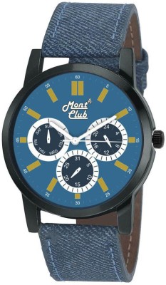 Mont Club M-10 DENIM STYLE Watch  - For Men   Watches  (Mont Club)