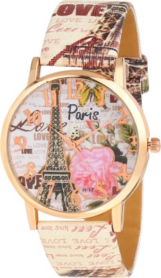 DEKIN Paris Affil Tower New Arrival Leather Multicolour Strap For Women And Girls Watch  - For Women   Watches  (Dekin)