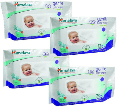 

Himalaya Gentle Baby Wipes (72 Pcs - Packs of 4)(4 Pieces)