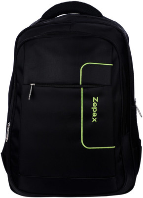 

Zepax Black and Green Laptop Bag 35 L Laptop Backpack(Black, Green)