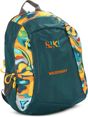 

Wildcraft Wiki Helio New 15 L Backpack(Green)