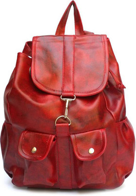 

View Bags latest Double pocket 12 L Backpack(Red)