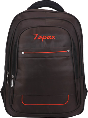 

Zepax Brown and Red Laptop Bag 36 L Laptop Backpack(Brown, Red)