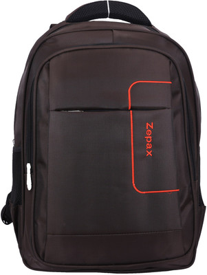 

Zepax Brown and Red Laptop Bag 35 L Laptop Backpack(Brown, Red)