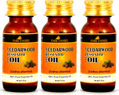 

Park Daniel Premium Cedarwood Essential oil combo pack of 3 bottles of 30 ml(90 ml)(90 ml)