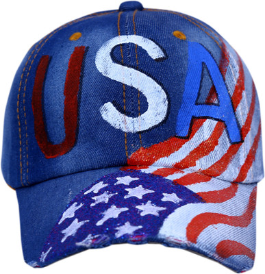 made4u Men Women USA Flag Snapback Caps Adjustable Baseball Cap Hip-hop Hats Cap Flipkart