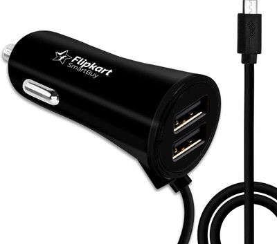 Flipkart SmartBuy 4.8A Dual Port Turbo Universal Car Charger