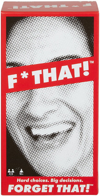 

Mattel Forget That Adult Card Game(Multicolor)