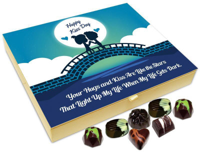 

Chocholik Kiss Day Gift Box - Your Hugs And Kisses Are Like Stars Chocolate Box - 20pc Truffles(240 g)