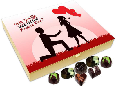 

Chocholik Propose Day Gift Box - Will You Be Mine On This Propose Day Chocolate Box - 20pc Truffles(240 g)