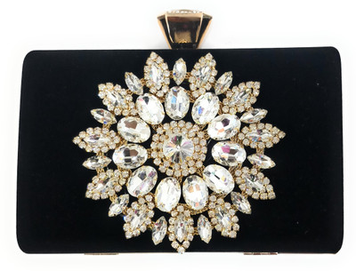

The Merchant Party Black Clutch