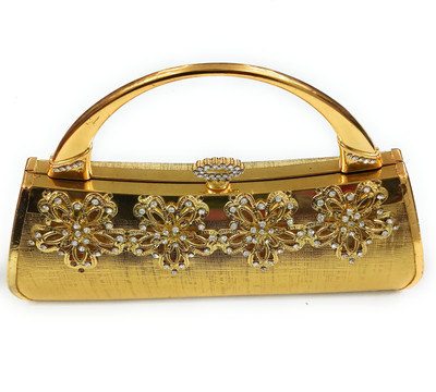

The Merchant Party Gold Clutch