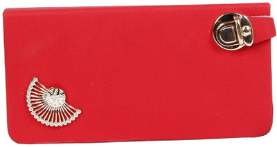 

Rediant Casual Red Clutch