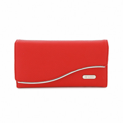 

Lavie Women Casual, Evening/Party Red Artificial Leather Wallet(14 Card Slots)
