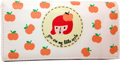 

VShine Casual White, Orange Clutch, Orange;white